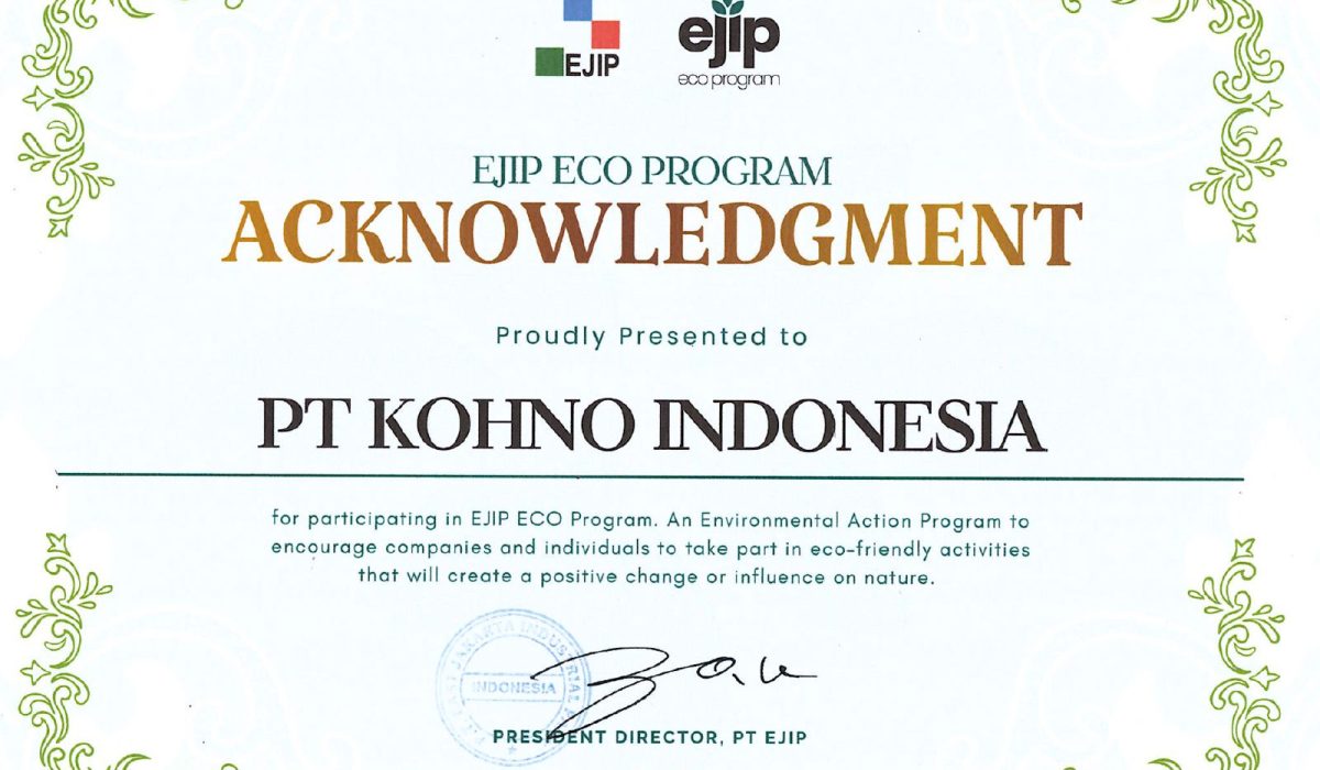 AWARD EJIP ECO PROGRAM